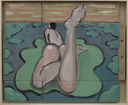 《无题》 65.7x58cm 纸本油画 2016s
《无题》 65.7x58cm 纸本油画 2016s