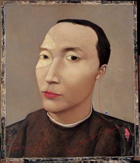 张晓刚 《血缘系列：陈为民》 100.4×85cm 布面油画 1993

成交价：23,060,000HKD
