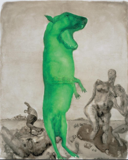 周春芽 《月下情人》 250×201cm 布面油画 1997
成交价:9,775,000RMB
周春芽 《月下情人》 250×201cm 布面油画 1997
成交价:9,775,000RMB