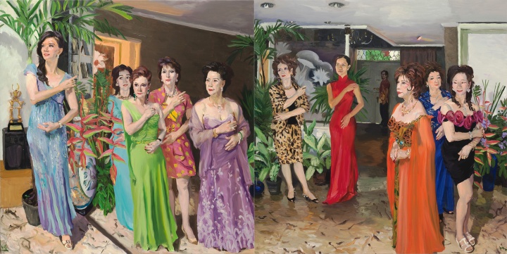 刘小东 《记忆树1》 200x400cm 油彩画布 2014
刘小东 《记忆树1》 200x400cm 油彩画布 2014