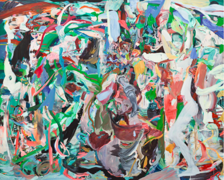 塞西莉·布朗 《四散离去的仙女》 170×211cm 油画画布 2014

成交价：670万港元
