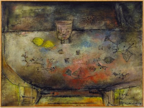 赵无极 《圆桌静物》 60×81.5cm 油画画布 1953

成交价：1930万港元

&nbsp;

&nbsp;

此外，虽不在TOP10之内，但仍过千万级别的国内作品还有：

&nbsp;
