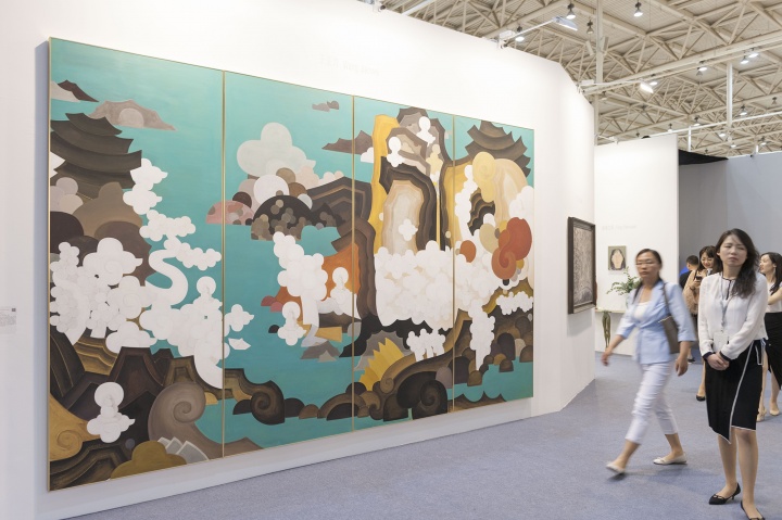 艺术北京艾米李画廊展位现场
艺术北京艾米李画廊展位现场