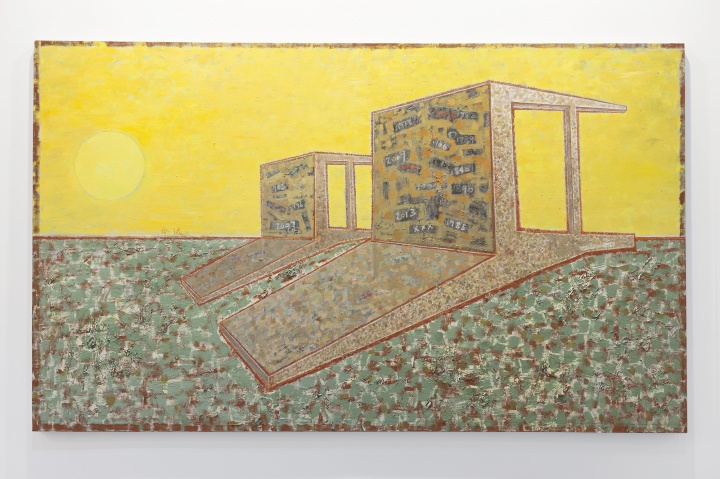 毛旭辉 《永远•倒在红土上的两把椅子》180x300cm 布面油画 2011.6-2015.11
毛旭辉 《永远•倒在红土上的两把椅子》180x300cm 布面油画 2011.6-2015.11