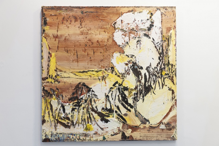 尹朝阳《江湖》180x180cm 布面油画 2017
尹朝阳《江湖》180x180cm 布面油画 2017