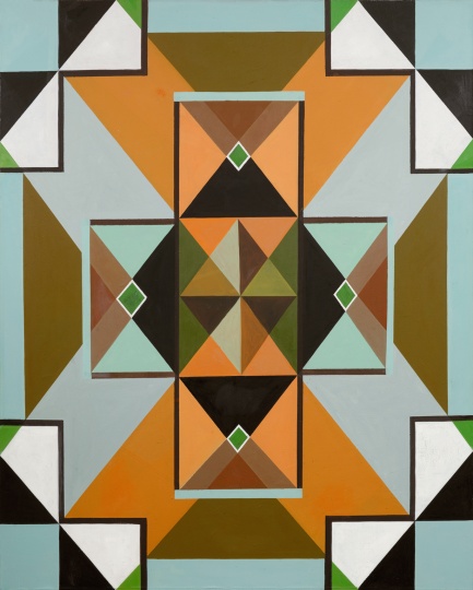 《扑克》 200x160cm 布面油画 2017
《扑克》 200x160cm 布面油画 2017