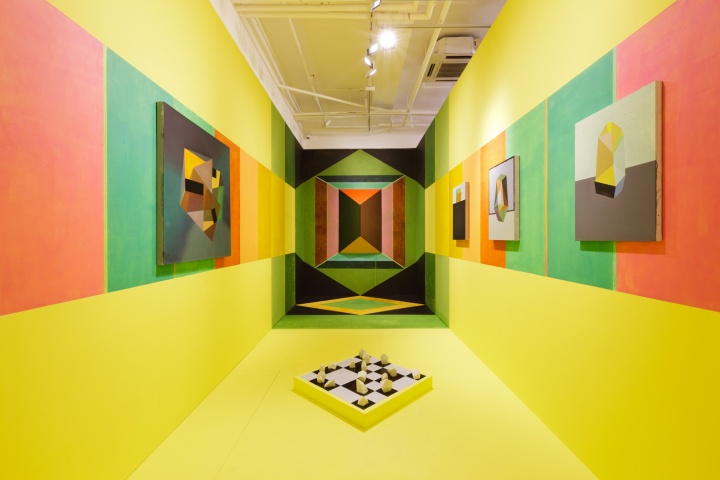2015年韩国阿拉里奥画廊梁曼琪个展“COLOMETRY”现场
2015年韩国阿拉里奥画廊梁曼琪个展“COLOMETRY”现场