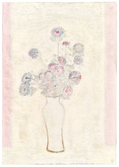 Lot133 常玉 《白瓶粉红菊》100 x 70.6cm 油彩画布 1931
估价：HKD 40,000,000 - 60,000,000 

