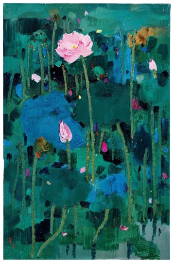 Lot134 吴冠中《红莲》92.3 x 60.3cm 油彩画布 1996
估价:HKD 15,000,000 - 25,000,000
Lot134 吴冠中《红莲》92.3 x 60.3cm 油彩画布 1996
估价:HKD 15,000,000 - 25,000,000