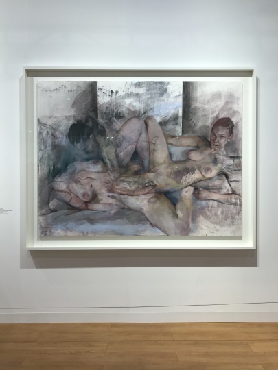 珍妮·萨维尔《Loop》152×200cm 2014-2017
珍妮·萨维尔《Loop》152×200cm 2014-2017
