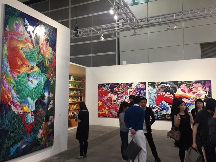 三潴画廊展位现场
三潴画廊展位现场