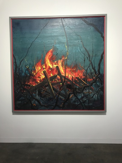 香格纳画廊此次最贵的中国艺术家作品,曾梵志油画新作《火》以700万元人民币售出
香格纳画廊此次最贵的中国艺术家作品,曾梵志油画新作《火》以700万元人民币售出
