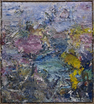 《2014抽象作品w20号》 145x130cm 布上油画 2014
《2014抽象作品w20号》 145x130cm 布上油画 2014