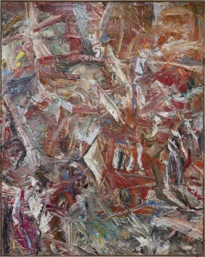 《2015抽象作品z32号》 300x240cm 布上油画 2015
《2015抽象作品z32号》 300x240cm 布上油画 2015