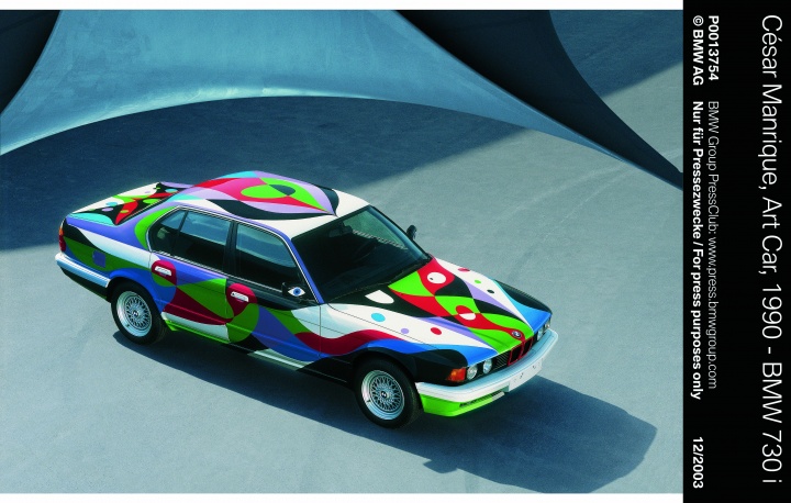 BMW Art Car Cesar Manrique
BMW Art Car Cesar Manrique
