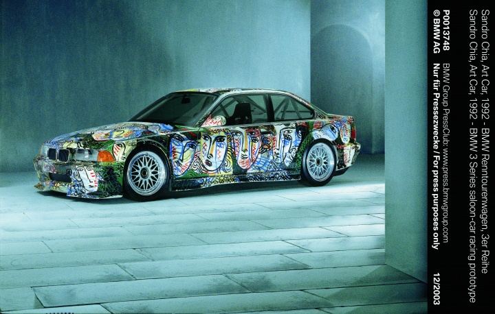 BMW Art Car Sandro Chia
