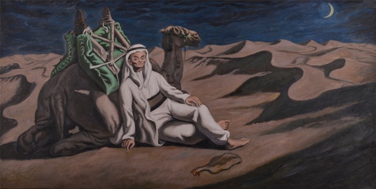 阿里巴巴 2，布面油画，170×335cm，2016
