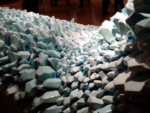 展览现场的作品细节
展览现场的作品细节