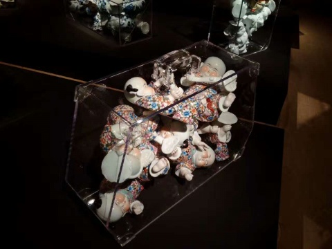 展览现场的作品细节
展览现场的作品细节