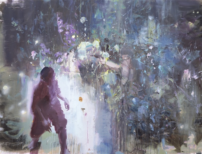 韋嘉,《小恍煌》, 2016, 丙烯畫布, 190x250cm
