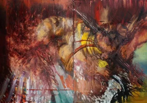 赵银鸥 《2016.70 》布面油画 110cm×140cm 2016
赵银鸥 《2016.70 》布面油画 110cm×140cm 2016