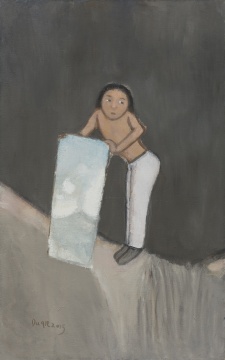 段正渠 《镜子》 160X100CM 布面油画 2015
段正渠 《镜子》 160X100CM 布面油画 2015