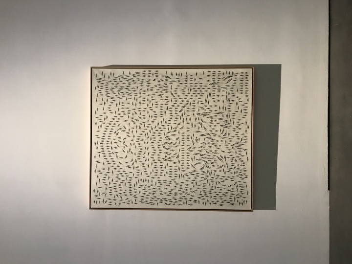 黄致阳《千灵显 . 游聚 1502》200×240cm 墨,矿物彩,绢 2015
黄致阳《千灵显 . 游聚 1502》200×240cm 墨,矿物彩,绢 2015