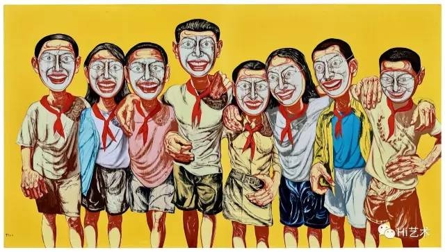 曾梵志 《面具系列 1996 No.6》 199 x 358.6 cm 油彩画布 1996
成交价:1.0502亿港元 保利香港2017春拍
曾梵志 《面具系列 1996 No.6》 199 x 358.6 cm 油彩画布 1996
成交价:1.0502亿港元 保利香港2017春拍