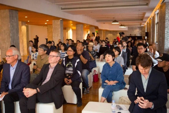 “青策计划2017”获选方案新闻发布会现场
“青策计划2017”获选方案新闻发布会现场