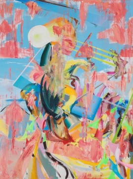 王海洋《无题》 布面丙烯 180x135cm 2013
王海洋《无题》 布面丙烯 180x135cm 2013