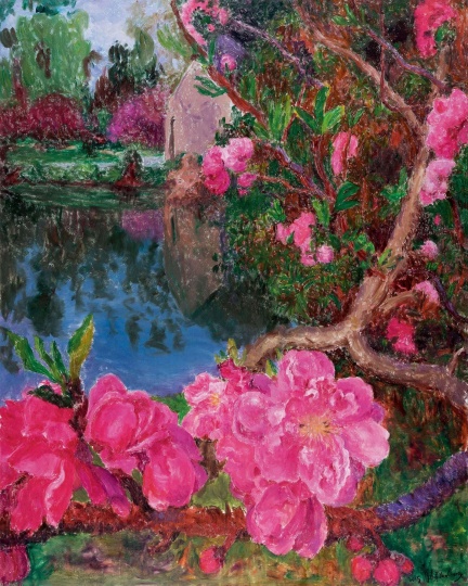 周春芽 《湖边》 250×200cm 布面油画 2015

以1449万元成交于2017北京匡时春拍，系2017年春拍艺术家第一高价

 

 

那么周春芽今后还是否能保持这一优势呢？对此资深藏家刘太乃表示：“周春芽属于个别艺术家，不属于‘85’、‘后89’这类美术史范畴的，是一个具有人魅力的艺术家。对于收藏来讲，我们谈的是美术史，没有美术史作为艺术家根底，靠人为魅力是不可能维持的。”

 

 

2007-2017周春芽年度最高单价拍品
