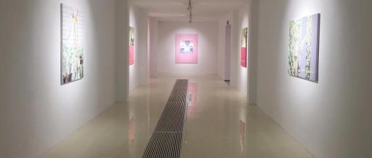 管玉个展“房间里的大象”，用绘画与文本建构语意不明的迷宫