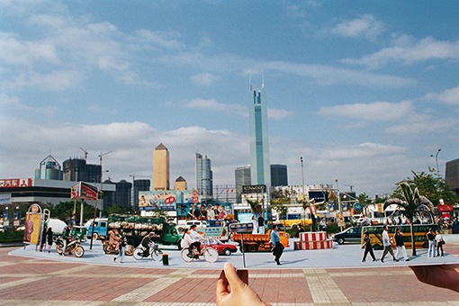 主题展拟参展作品 陈劭雄《街景》 1995
