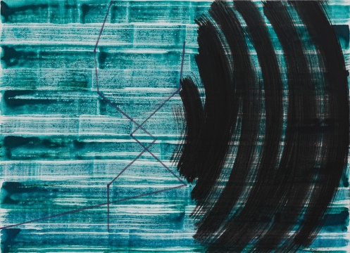 《无题》 73x101cm 布面丙烯 2017
《无题》 73x101cm 布面丙烯 2017