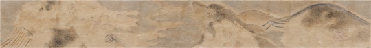 《隐山集-五月初六》 48x360cm 布面综合材料 2017
《隐山集-五月初六》 48x360cm 布面综合材料 2017