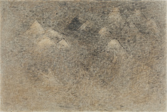 《隐山集-六月十九》 56x83cm 布面综合材料 2017
《隐山集-六月十九》 56x83cm 布面综合材料 2017