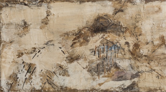 《显山集 03781704》 100x180cm 布面综合材料 2017
《显山集 03781704》 100x180cm 布面综合材料 2017