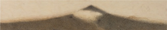 《隐山集-六月十九》 48x255cm 布面综合材料 2015
《隐山集-六月十九》 48x255cm 布面综合材料 2015