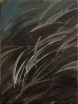 陶大珉 《草丛》 40×30cm 布面丙烯 2016
陶大珉 《草丛》 40×30cm 布面丙烯 2016