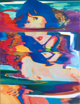 陶显《猿乐町#1》 132.8 x 101.6cm 布面油画
陶显《猿乐町#1》 132.8 x 101.6cm 布面油画