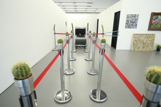展览现场的姚清妹作品
展览现场的姚清妹作品