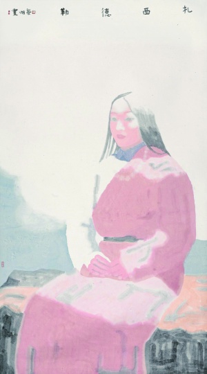 田黎明《扎西德勒》168×94cm 设色纸本
成交价:253万元 中国嘉德2011春拍
田黎明《扎西德勒》168×94cm 设色纸本
成交价:253万元 中国嘉德2011春拍