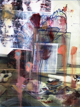 《#9》203x152cm 布面油画 2017
《#9》203x152cm 布面油画 2017
