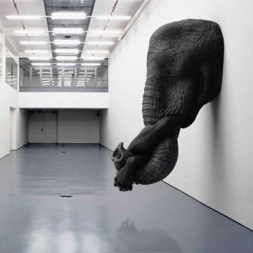 王寅 《ELEPHANT》 160×97×72cm 树脂 2016
