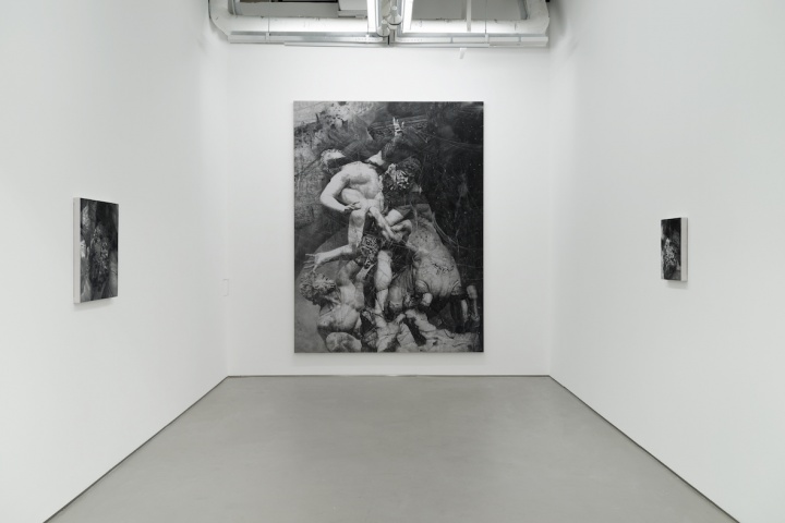上海西岸东画廊个展“皮肤、手势、身体”展览现场
上海西岸东画廊个展“皮肤、手势、身体”展览现场