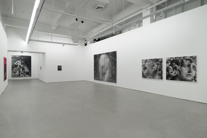 上海西岸东画廊个展“皮肤、手势、身体”展览现场
上海西岸东画廊个展“皮肤、手势、身体”展览现场
