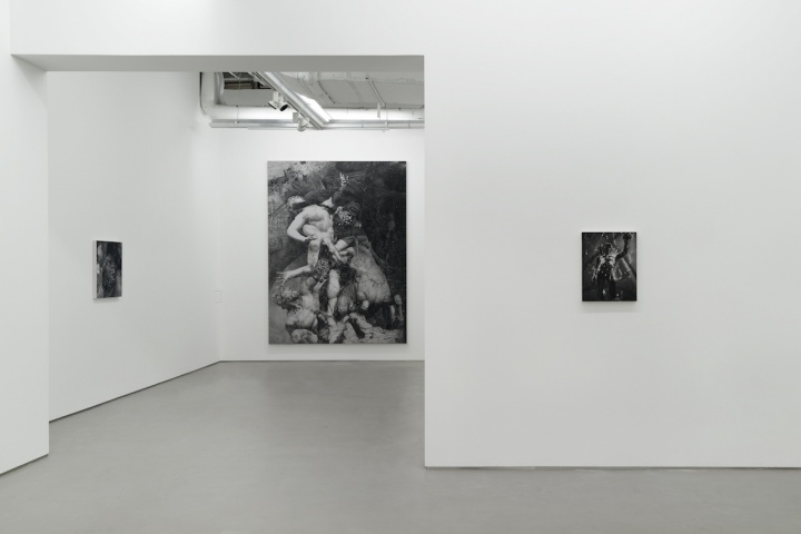 上海西岸东画廊个展“皮肤、手势、身体”展览现场
上海西岸东画廊个展“皮肤、手势、身体”展览现场