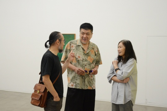 观展者在戈特哈德·格劳伯纳作品前
观展者在戈特哈德·格劳伯纳作品前