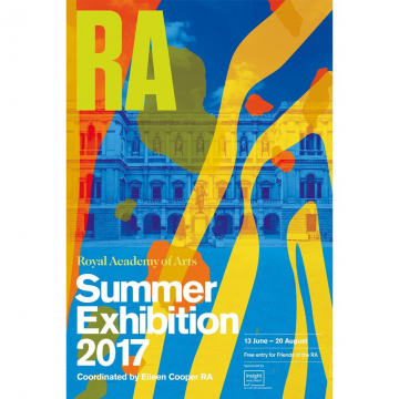 2017伦敦皇家美术学院夏季展览海报


 

首先，让我们来认识一下这个展览。1768年，乔治三世出资成立英国皇家美术学院，画家雷诺兹成为第一任院长，这个有点类似美协的机构设有40个会员席位。同年，皇家美术学院决定开设“面向公众的夏季展览”，历夏季三月，一方面汇报学院成员创作成果，一方面也为年轻艺术家提供出头露脸的展览机会。
