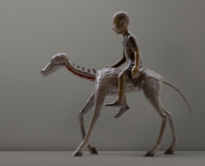 曾建勇 《路过》 84x30x80cm 铸铜化学着色 2015
RMB:10万元
曾建勇 《路过》 84x30x80cm 铸铜化学着色 2015
RMB:10万元